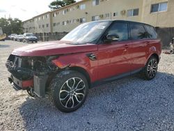 Salvage cars for sale at Opa Locka, FL auction: 2021 Land Rover Range Rover Sport SE