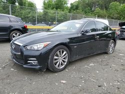 Carros reportados por vandalismo a la venta en subasta: 2016 Infiniti Q50 Base