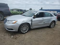 Salvage cars for sale at Woodhaven, MI auction: 2012 Chrysler 200 Limited