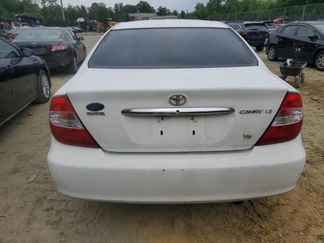 2002 Toyota Camry LE