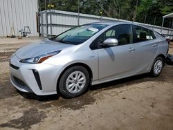 Salvage cars for sale from Copart Austell, GA: 2022 Toyota Prius Night Shade