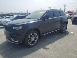 Salvage cars for sale at Sun Valley, CA auction: 2021 Jeep Grand Cherokee Summit