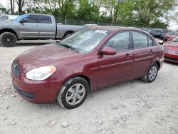 Salvage cars for sale at Cicero, IN auction: 2008 Hyundai Accent GLS
