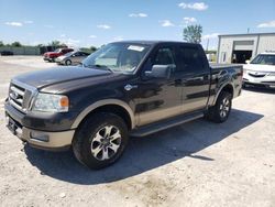 Ford salvage cars for sale: 2005 Ford F150 Supercrew