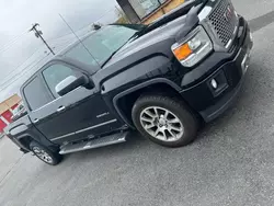 Salvage cars for sale from Copart North Billerica, MA: 2015 GMC Sierra K1500 Denali