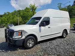 2017 Nissan NV 2500 S en venta en West Mifflin, PA