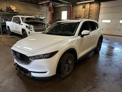 Salvage cars for sale from Copart London, ON: 2019 Mazda CX-5 Touring