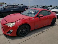 Salvage cars for sale at Grand Prairie, TX auction: 2013 Scion FR-S