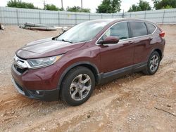 Vehiculos salvage en venta de Copart Oklahoma City, OK: 2017 Honda CR-V EXL