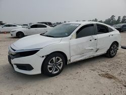 Honda Civic lx salvage cars for sale: 2018 Honda Civic LX