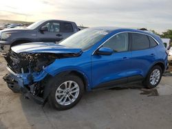 Salvage cars for sale at Grand Prairie, TX auction: 2021 Ford Escape SE