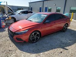 Salvage cars for sale from Copart Arcadia, FL: 2022 Hyundai Elantra N Line