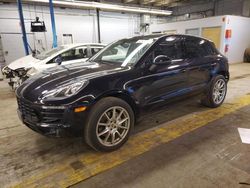Salvage cars for sale at Wheeling, IL auction: 2015 Porsche Macan S