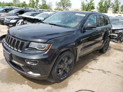 Jeep Grand Cherokee Overland salvage cars for sale: 2016 Jeep Grand Cherokee Overland