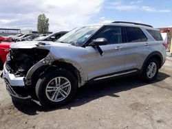 Salvage cars for sale at North Las Vegas, NV auction: 2023 Ford Explorer XLT