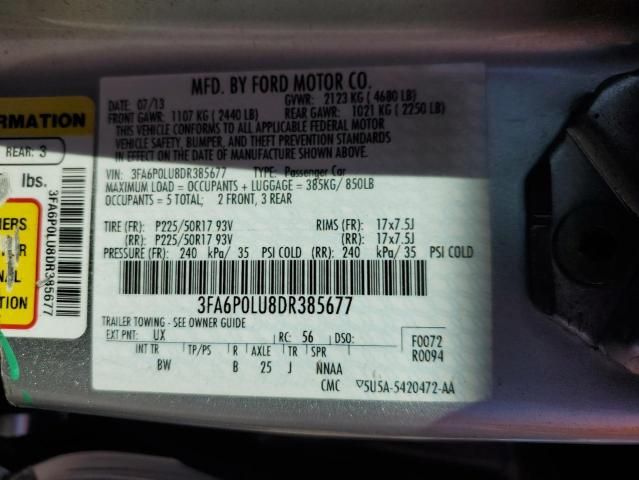 2013 Ford Fusion SE Hybrid