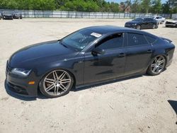 Salvage cars for sale from Copart Hampton, VA: 2014 Audi S7 Premium