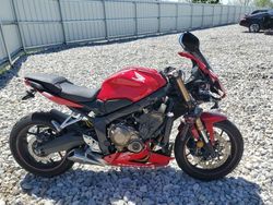 Salvage cars for sale from Copart Wayland, MI: 2019 Honda CBR650 RA