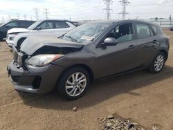 Salvage cars for sale at Elgin, IL auction: 2013 Mazda 3 I