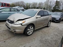 Salvage cars for sale from Copart North Billerica, MA: 2003 Toyota Corolla Matrix XRS