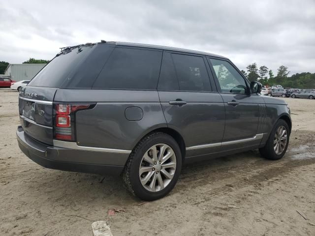 2016 Land Rover Range Rover HSE