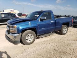 Salvage trucks for sale at Amarillo, TX auction: 2017 Chevrolet Silverado C1500