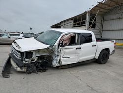 Salvage cars for sale from Copart Corpus Christi, TX: 2017 Toyota Tundra Crewmax SR5