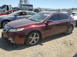 Salvage cars for sale at San Martin, CA auction: 2010 Acura TL