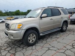 Salvage cars for sale from Copart Lebanon, TN: 2002 Toyota Sequoia SR5