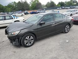 Salvage cars for sale from Copart Madisonville, TN: 2013 Honda Accord LX