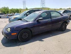 Dodge Neon Highline salvage cars for sale: 1997 Dodge Neon Highline