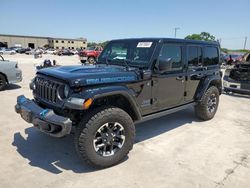 Jeep salvage cars for sale: 2024 Jeep Wrangler Rubicon 4XE
