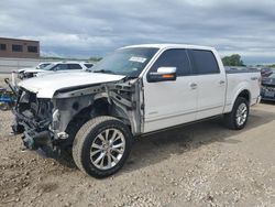 Salvage cars for sale from Copart Kansas City, KS: 2013 Ford F150 Supercrew