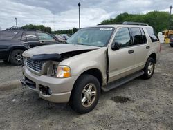 Salvage cars for sale from Copart East Granby, CT: 2005 Ford Explorer XLT