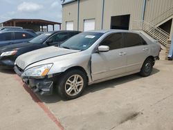 Vehiculos salvage en venta de Copart Wilmer, TX: 2007 Honda Accord SE