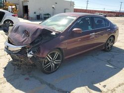 Honda salvage cars for sale: 2016 Honda Accord Sport