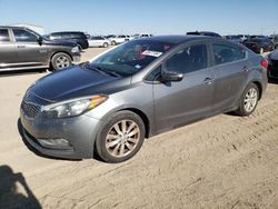 Vehiculos salvage en venta de Copart Amarillo, TX: 2015 KIA Forte EX