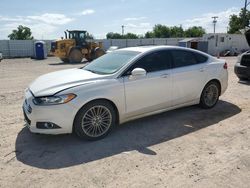 Salvage cars for sale at Oklahoma City, OK auction: 2015 Ford Fusion SE