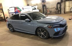 Salvage cars for sale from Copart London, ON: 2022 Honda Civic Touring