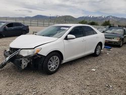 Toyota salvage cars for sale: 2012 Toyota Camry Base