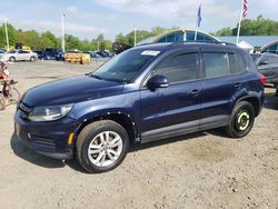 Salvage cars for sale from Copart East Granby, CT: 2016 Volkswagen Tiguan S
