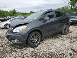 Salvage cars for sale at Candia, NH auction: 2016 Buick Encore Sport Touring