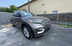 Buy Salvage Cars For Sale now at auction: 2021 Ford Explorer Limited