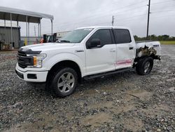 Salvage cars for sale at Tifton, GA auction: 2018 Ford F150 Supercrew