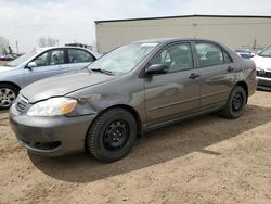 Salvage cars for sale at Rocky View County, AB auction: 2007 Toyota Corolla CE