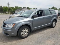 Salvage cars for sale at York Haven, PA auction: 2010 Dodge Journey SE