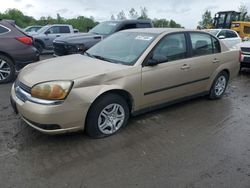 Salvage cars for sale at Duryea, PA auction: 2005 Chevrolet Malibu