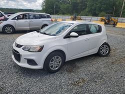 Chevrolet salvage cars for sale: 2017 Chevrolet Sonic