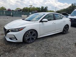 Nissan Sentra sr salvage cars for sale: 2020 Nissan Sentra SR