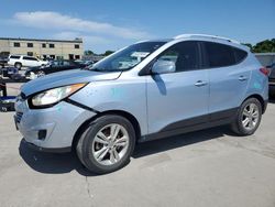 Salvage cars for sale from Copart Wilmer, TX: 2012 Hyundai Tucson GLS